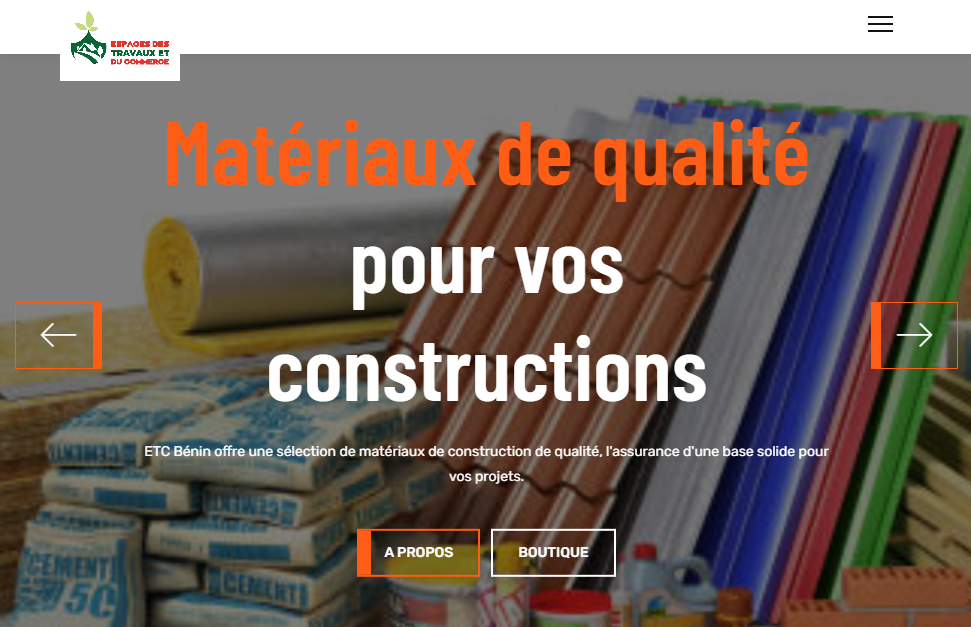 image réalisation de TwoF Technologies ETC BENIN