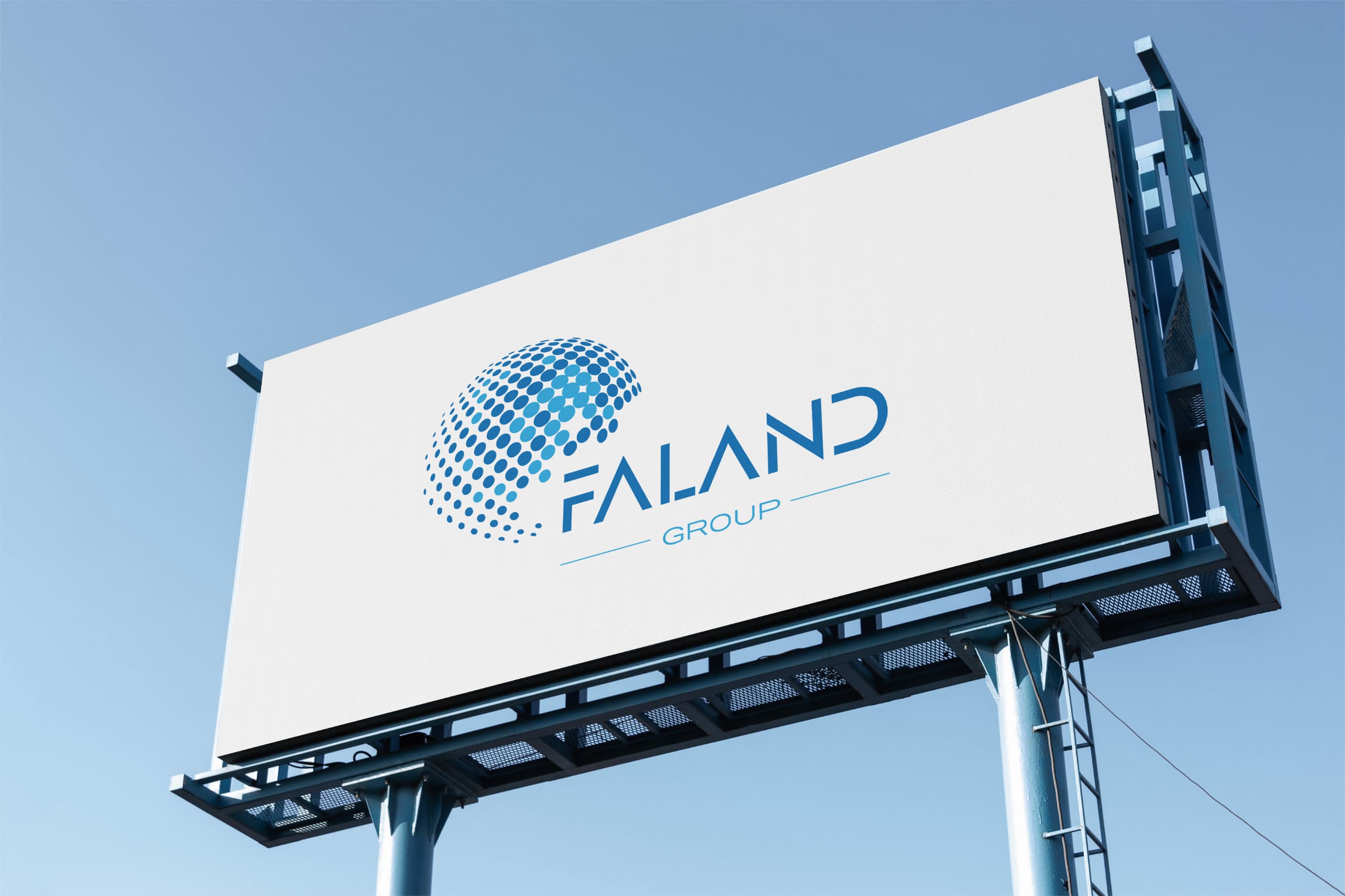 image réalisation de TwoF Technologies Logo faland group